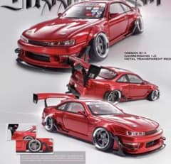 MORTAL 日産 シルビア S14 GT-SPEC V1（レッド） - メルカリ