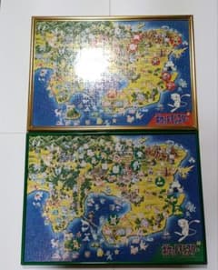 ポケットモンスター ポケモン‪図鑑*初期*パズル*赤緑セット(額縁付き‬