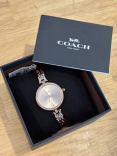 COACH レディース パーク28mm クォーツ ピンクゴールド14503651 - メルカリ