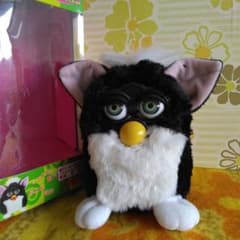 ファービー 黒白 ジャンク品 - メルカリ