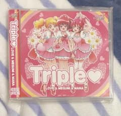 アイドルプリキュア Triple♡ CD型メモ帳 愛乃めぐみ 桃園ラブ 相田