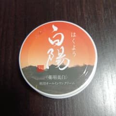 白陽 薬用美白 朝用オールインワンクリーム40g 新大和漢方株式会社
