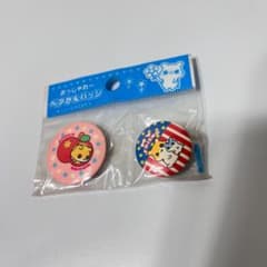 レモン株式会社 ハムスター ハムちゃん 缶バッジ 平成レトロ ペアかん