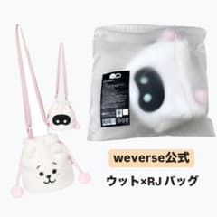 weverse公式 BTS JIN ウットくん×RJ バッグ - メルカリ