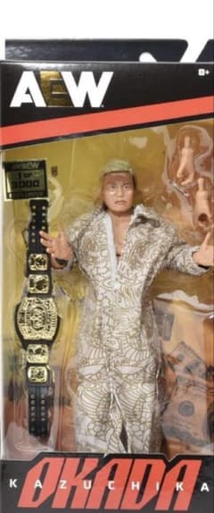 AEW オカダカズチカ 3,000体限定フィギュア - メルカリ