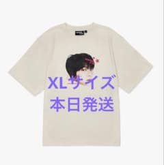 BTS ジン 顔Tシャツ XLサイズ コヤン ソウルコン RUNSEOKJIN - メルカリ