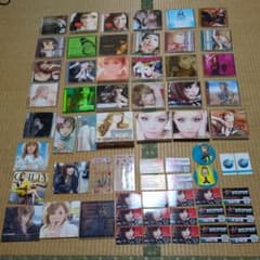 浜崎あゆみ CD シングル アルバム シール カード まとめ売り - メルカリ