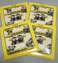 4枚セット FEILER JR東海 ドクターイエロー ハンカチ - メルカリ