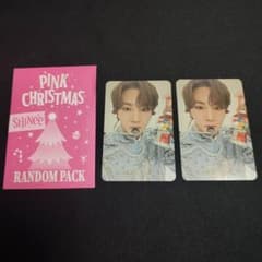 SHINee ピンククリスマス キー 2枚 トレカ フォトカード - メルカリ