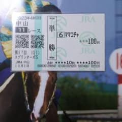 ママコチャ スプリンターズステークス現地的中単勝馬券 - メルカリ