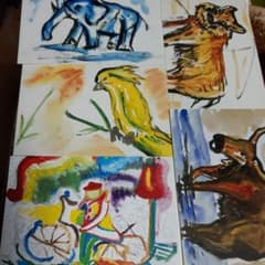 山田かまち 水彩画ポストカード - メルカリ