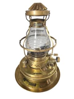 ニッセン 日本船燈 フリージア ゴールドフレーム レトロ ストーブ IS