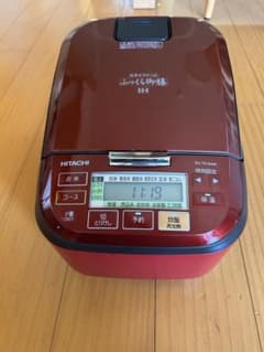 HITACHI IHジャー炊飯器 5.5合炊 RZ-TS104M 赤 - メルカリ