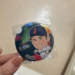 WBC ガチャ 大谷翔平 2026WBC 缶バッジ - メルカリ