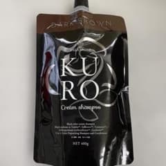 KURO Cream Shampoo ダークブラウン 400g - メルカリ