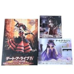 デート・ア・ライブ フィギュア 3個セット AMP＋ 時崎狂三 夜刀神十香