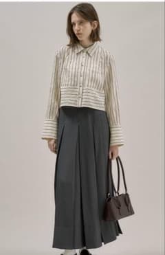 PUBLIC TOKYO ダブルポケットレーヨンショートシャツ WHITE2 - メルカリ