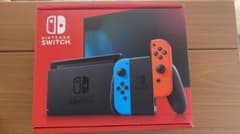 Nintendo Switch 本体 ネオンブルー/ネオンレッド 保証書付き - メルカリ