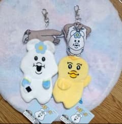 んぽちゃむ リール付きぬいぐるみパスケース んぽちゃむ2 きみまろ1