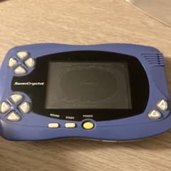 ワンダースワンクリスタル ブルーバイオレット 本体 バンダイ ジャンク