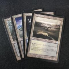 MTG 汚れた原野、島、峰、森 各日本語1枚 計4枚セット - メルカリ