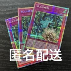 遊戯王 命王の螺旋 プリズマ 3枚 日版 - メルカリ