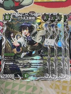 4枚 ブラキオ龍樹 ブラキオドランジュ キャラプレミアムトレジャー 1