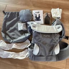 NUNA Cudl 抱っこ紐 グレー - メルカリ