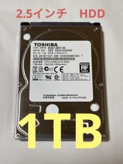 TOSHIBA MQ01ABD100 1000GB HDD - メルカリ