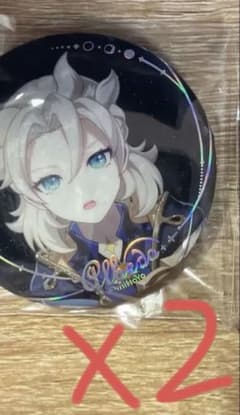 原神 アルベド 缶バッジ 月夜の叙事詩シリーズ 公式正規品 - メルカリ