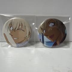 名探偵コナン 安室透 缶バッチ 2個セット - メルカリ