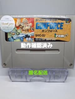 任天堂】SFC ガンフォースGUNFORCE 動作確認済み - メルカリ