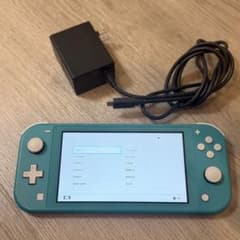 Nintendo Switch Lite ターコイズ 本体 純正充電器付き - メルカリ