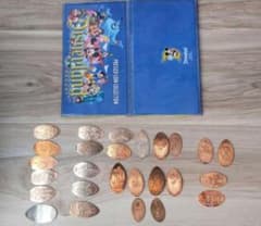 スーベニアメダル ケース ブック ディズニー 海外 カリフォルニア 限定