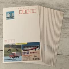 平成レトロ エコーはがき 広告付き 郵便はがき 郵便番号5桁 41円 19枚