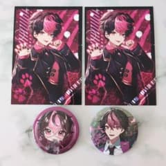 シクフォニ LAN らん 裏に傷有り缶バッジ ブロマイドセット バラ売り