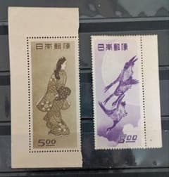 ○ 銭単位切手 美品 見返り美人・月に雁 セット ○ - メルカリ
