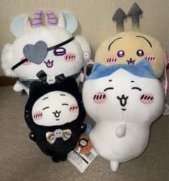 まとめ割引 最新含む ちいかわ ぬいぐるみ ハチワレ うさぎ モモンガ 4