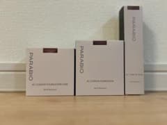 パラビオ ACトーンアップベース ファンデーション ケース 3点セット