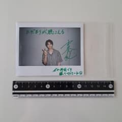ひだまりが聴こえるBlu-ray サイン入りチェキ 特典アクリルスタンド