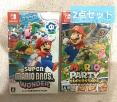 2点】スーパーマリオブラザーズ ワンダー & マリオパーティ スーパー