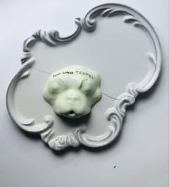 希少クーンケラミックKuhnKeramikインセンスホルダーアスティエ ドッグ