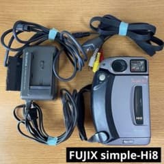 ジャンク扱い】FUJIX simple-Hi8 FS-1 ビデオカメラ 8mm - メルカリ
