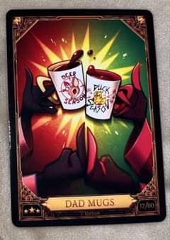 ハズビンホテルシーズン2 トレーディングカード『DAD MUGS』 - メルカリ