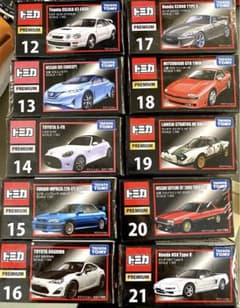 フィルム未開封・美品】トミカプレミアム12~21 10台セット まとめ売り