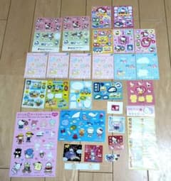 平成レトロ 当時物 サンリオ キャラクターシール 28枚セット - メルカリ