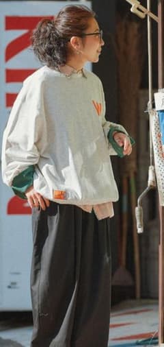 完売ニコアンド be with M Misayo 2WAY オシャプルオーバー - メルカリ