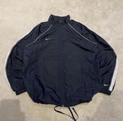 NIKE 00s ナイロンジャケット テック系 短丈 ドローコード y2k - メルカリ