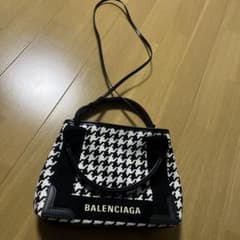 BALENCIAGA バレンシアガ 本物 千鳥格子 カバス 2way バッグ - メルカリ