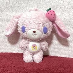 サンリオ シュガーバニーズ ストロベリーうさ ジャム刺繍 ぬいぐるみ